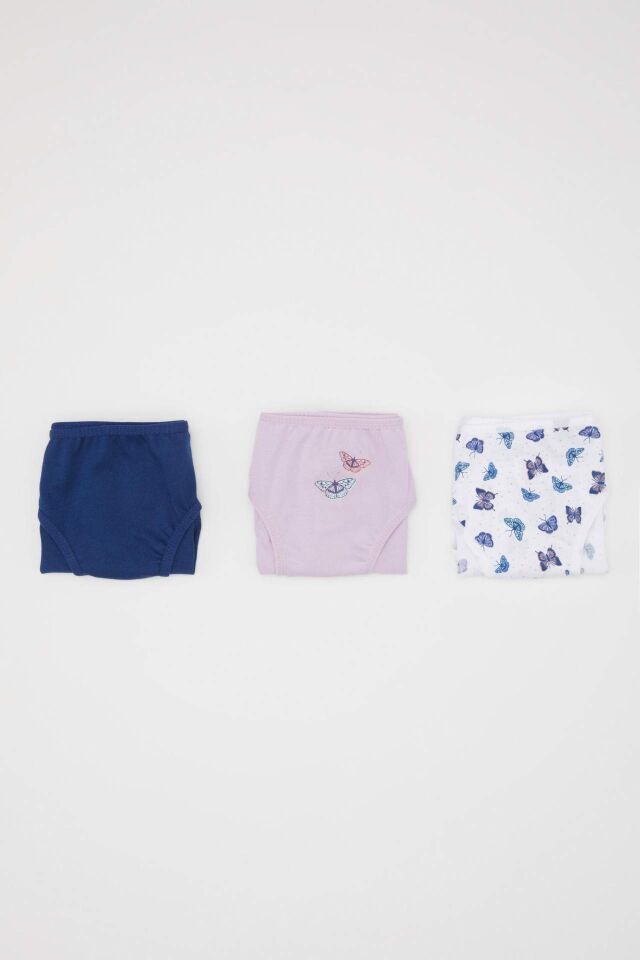 Kız Çocuk 3'lü Slip Külot