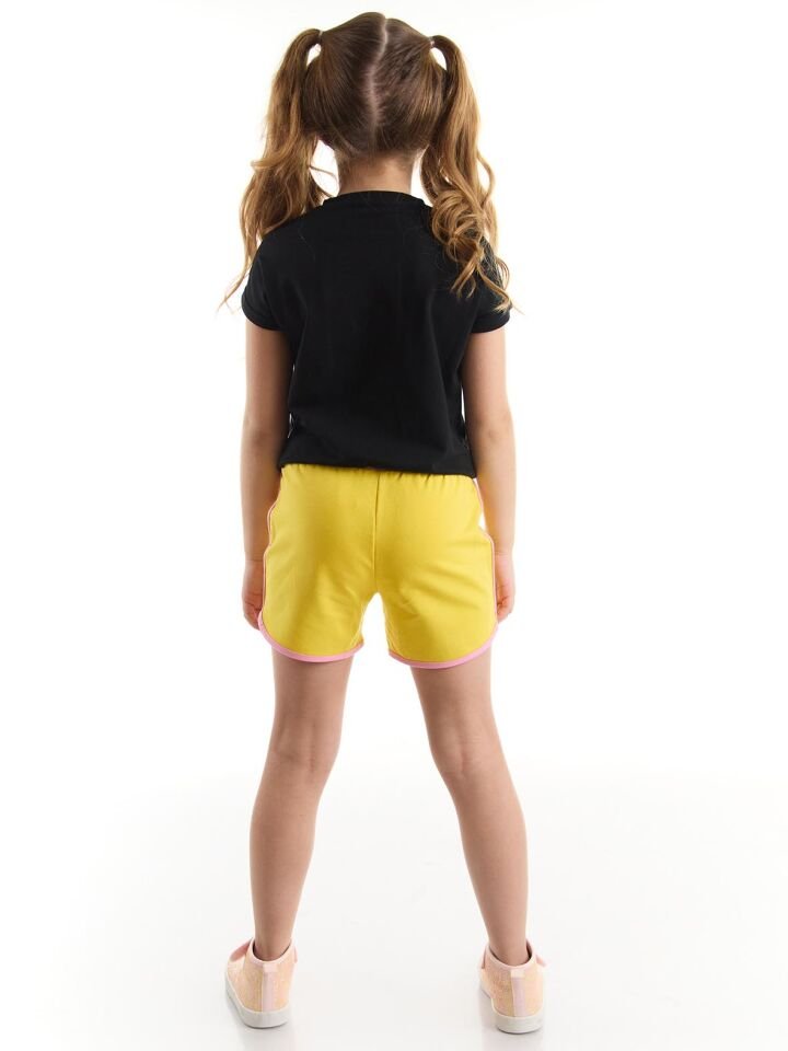 Boom Kız Çocuk Crop Top Şort Takım