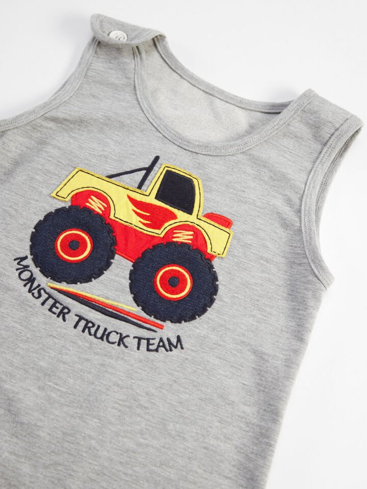 Baby Truck Erkek Çocuk Tulum
