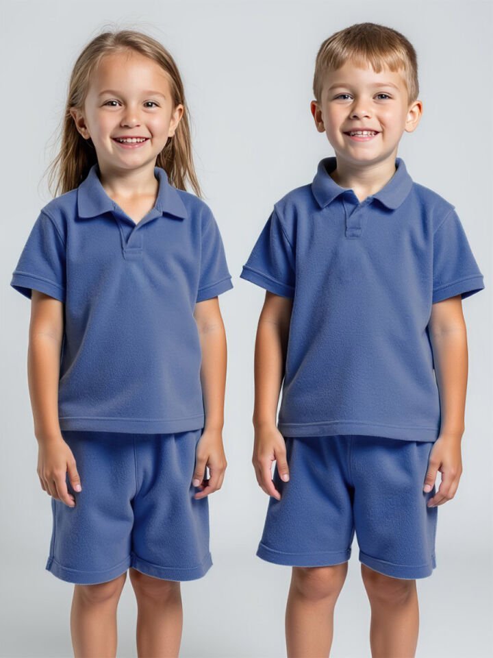 Şort Tshirt 2'li Takım 9-10Y - Mavi