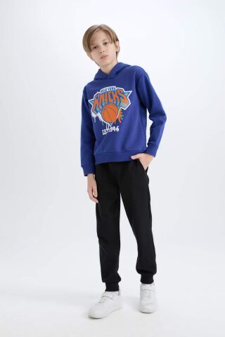 Erkek Çocuk NBA New York Knicks Kapüşonlu Sweatshirt