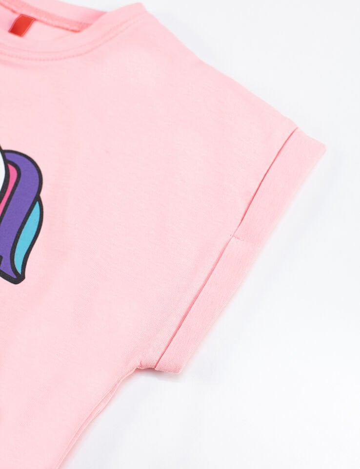 Wassup Kız Çocuk T-shirt Şort Takım