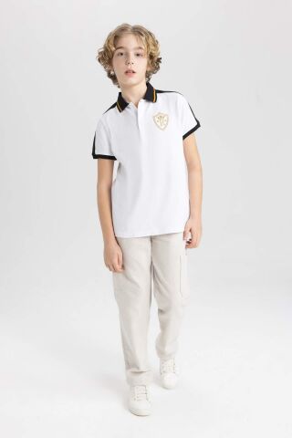 Erkek Çocuk Pike Kısa Kollu Polo Tişört