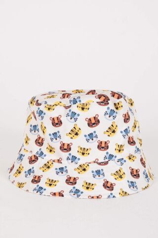 Erkek Bebek Pamuklu Bucket Şapka