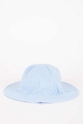 Erkek Bebek Müslin Bucket Şapka