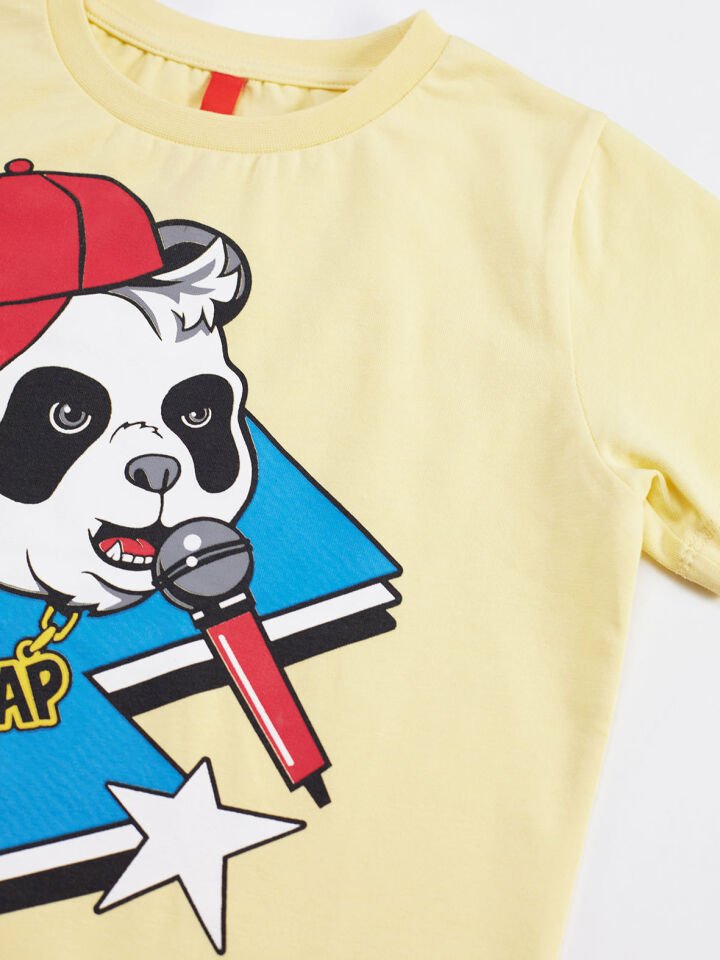 Rap Erkek Çocuk T-shirt Şort Takım