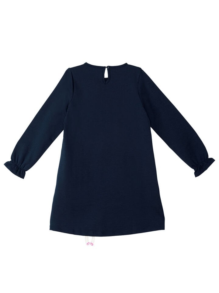 Lilycorn Lacivert Kız Çocuk Elbise
