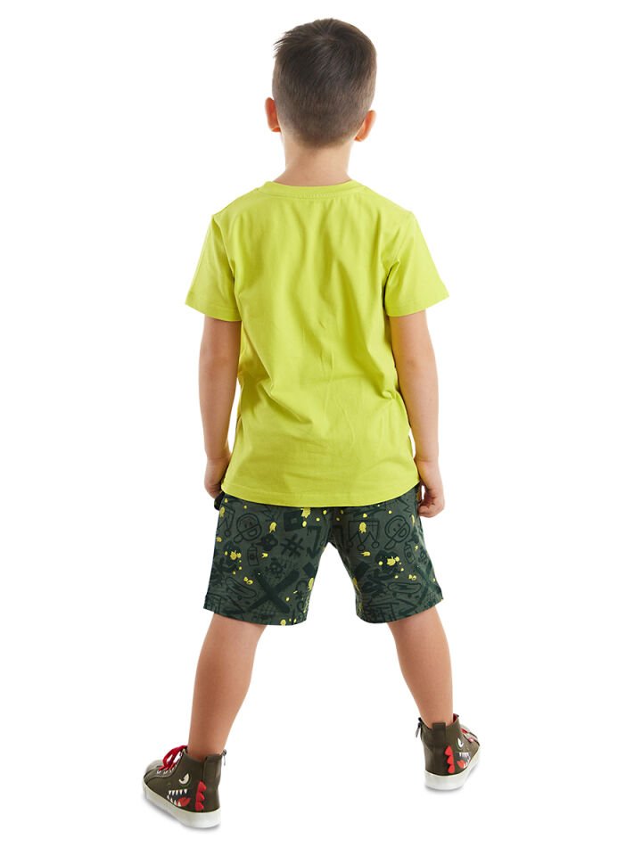Kaykay Hipo Erkek Çocuk T-shirt Şort Takım