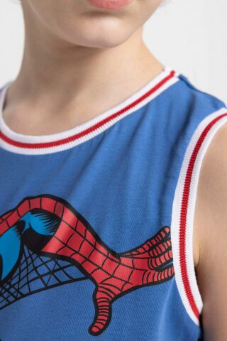 Erkek Çocuk Marvel Comics Bisiklet Yaka Atlet