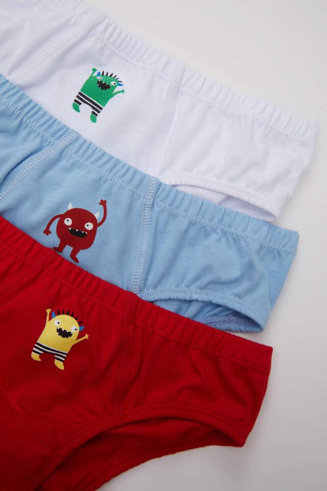 Erkek Çocuk 3'lü Slip Külot