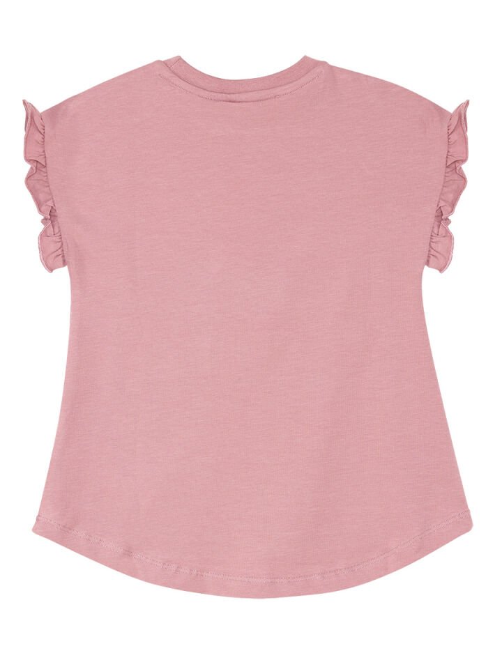 Love Cat Kız Çocuk T-shirt Tayt Takım 10 Y - Pembe, Siyah