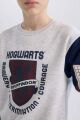 Erkek Çocuk Harry Potter Regular Fit Bisiklet Yaka Sweatshirt