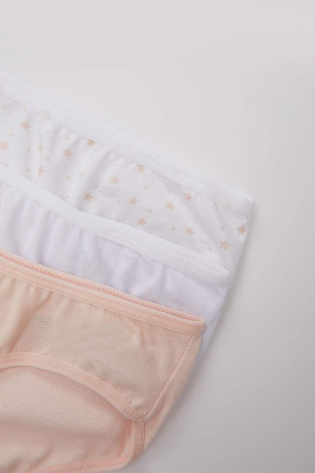 Kız Çocuk 3'lü Slip Külot