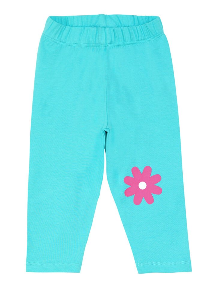 Sürpriz Tavşan Kız Çocuk Tunik Tayt Takım 6 Y - Pembe, Mavi