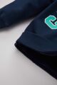 Erkek Bebek Bisiklet Yaka Baskılı İçi Yumuşak Tüylü Sweatshirt