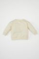Erkek Bebek Bisiklet Yaka Baskılı Sweatshirt