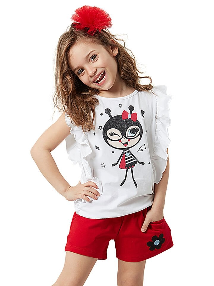Bug Love Kız Çocuk T-shirt Şort Takım