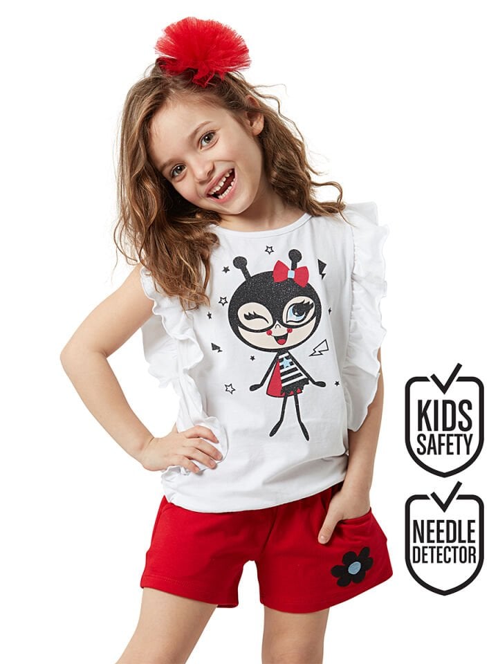 Bug Love Kız Çocuk T-shirt Şort Takım