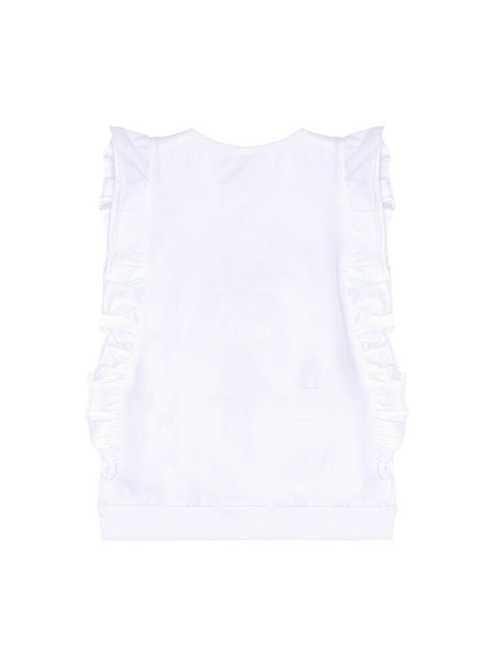 Bug Love Kız Çocuk T-shirt Şort Takım 4 Y - Kırmızı Beyaz