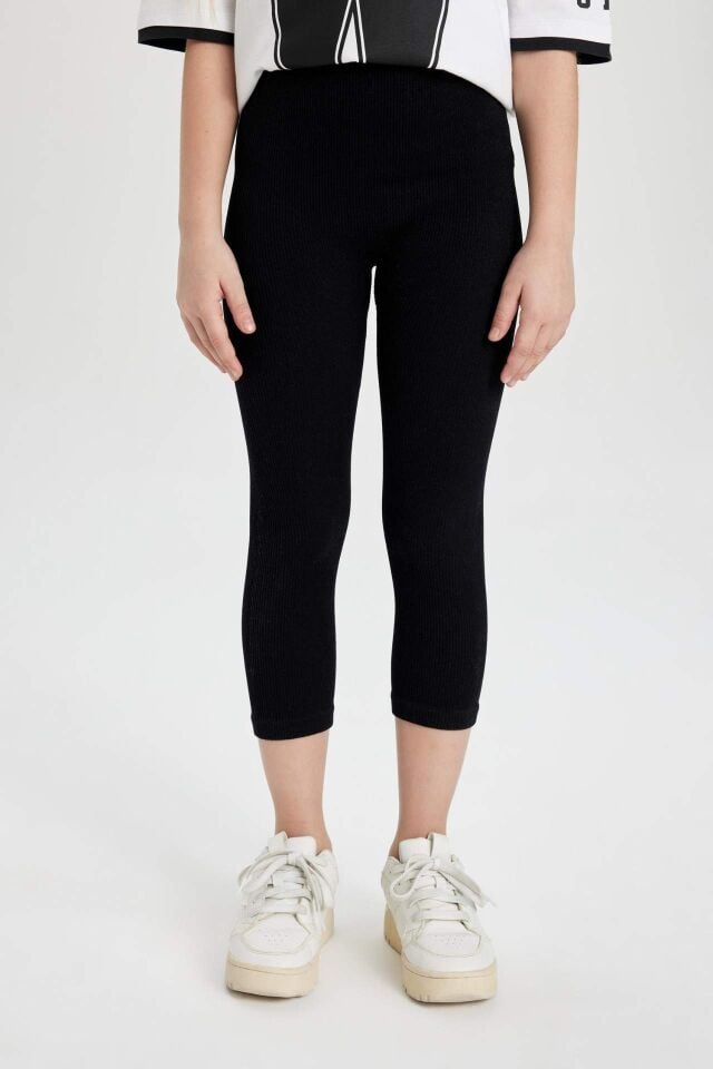 Kız Çocuk Midi Seamless Tayt
