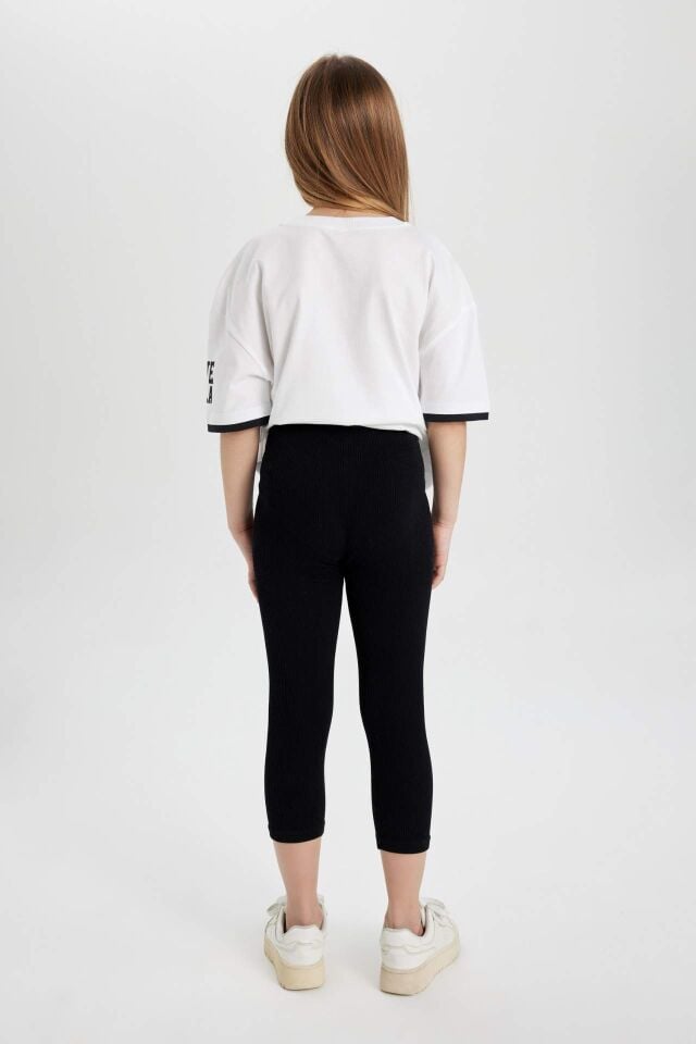 Kız Çocuk Midi Seamless Tayt