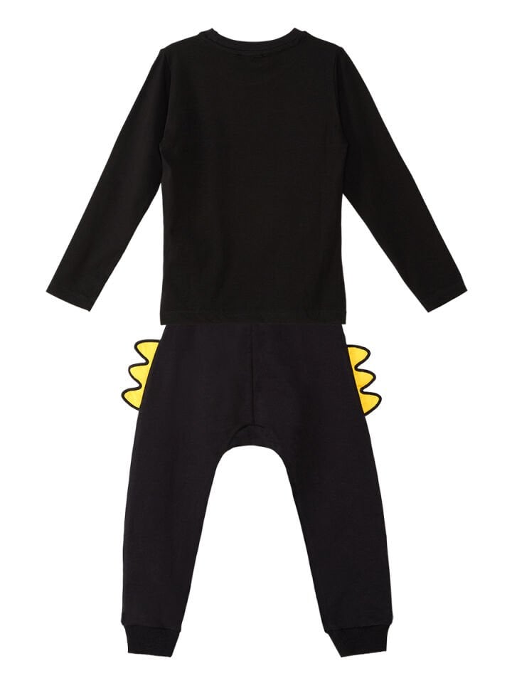 Rap Dino Erkek Çocuk T-shirt Pantolon Takım