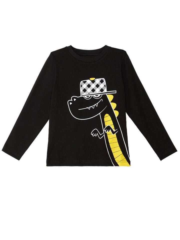 Rap Dino Erkek Çocuk T-shirt Pantolon Takım