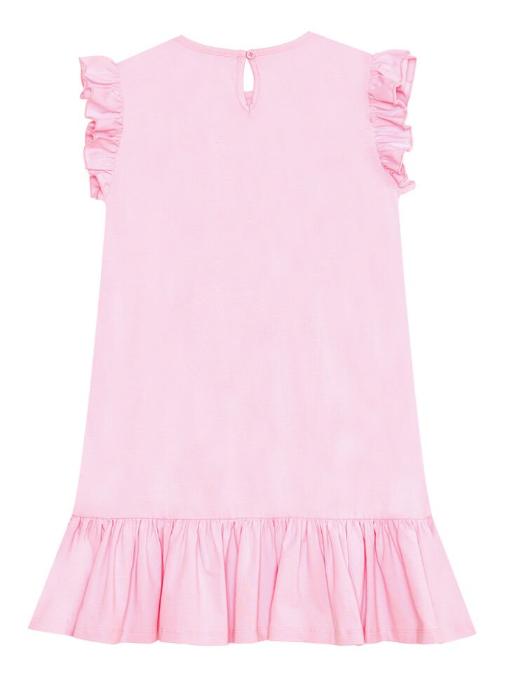 Unicorn Magic Kiz Çocuk Pembe Elbise