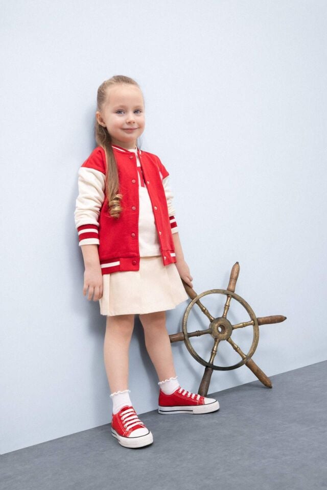 Kız Bebek Gabardin Etek