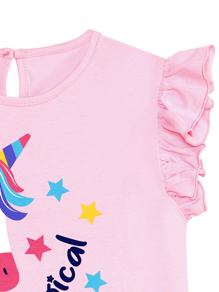 Unicorn Magic Kiz Çocuk Pembe Elbise 3 Y - Pembe