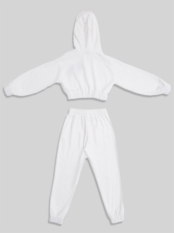 Gro Kız Çocuk Sweatshirt Eşofman Altı 2'li Takım