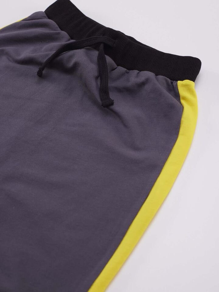 Dino Splash Erkek Çocuk T-shirt Kapri Şort Takım