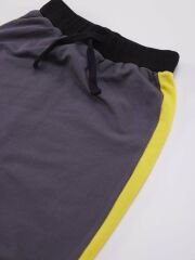 Dino Splash Erkek Çocuk T-shirt Kapri Şort Takım 9 Y - Gri, Beyaz