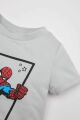 Erkek Bebek Marvel Comics Penye Uzun Kollu Şortlu Pijama Takımı
