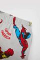 Erkek Bebek Marvel Comics Penye Uzun Kollu Şortlu Pijama Takımı