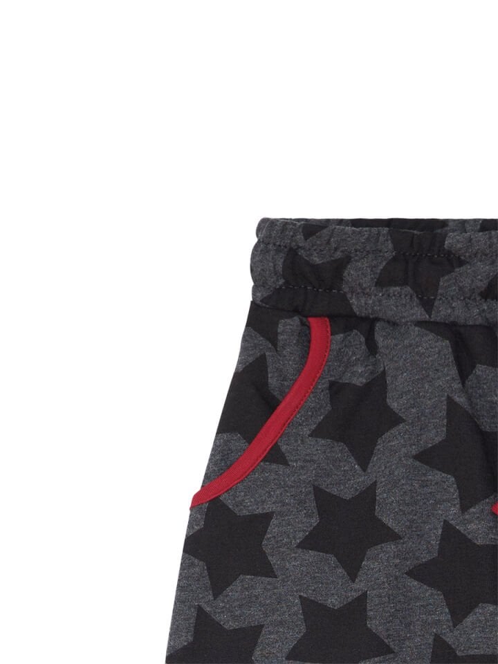 Korsan Kuralı Erkek Çocuk T-shirt Kapri Şort Takım