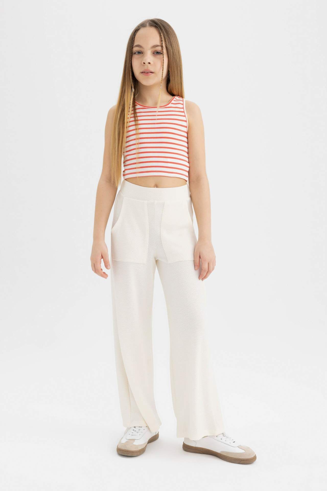 Kız Çocuk Wide Leg Pantolon