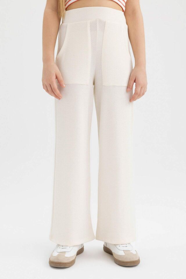 Kız Çocuk Wide Leg Pantolon