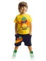 Lake Monster Erkek Çocuk T-shirt Şort Takım