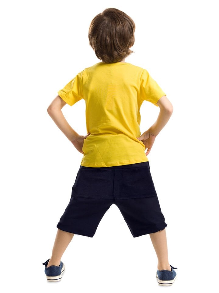 Lake Monster Erkek Çocuk T-shirt Şort Takım