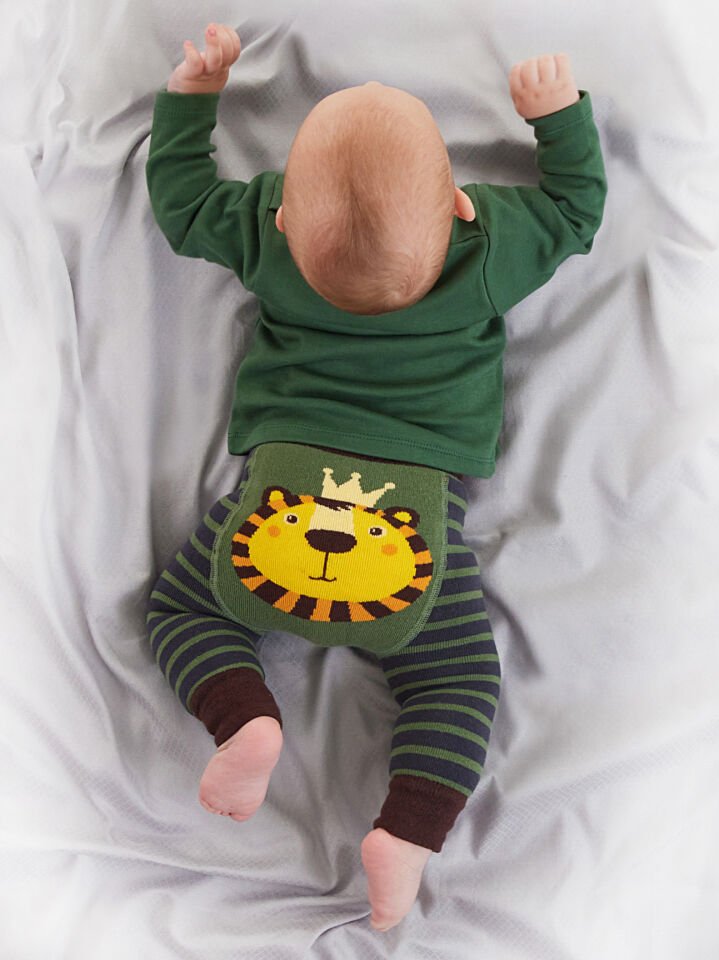 Aslan Erkek Bebek Body Tayt-Pantolon Takım Haki 12-18 M