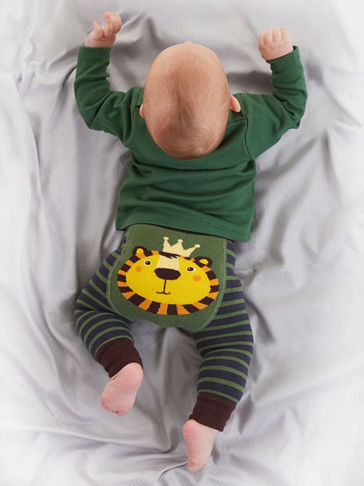 Aslan Erkek Bebek Body Tayt-Pantolon Takım Haki 3-6 M