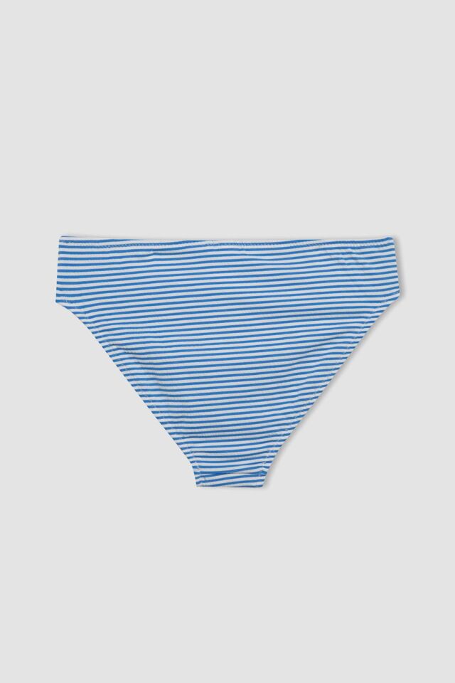 Kız Çocuk Çizgili Bikini Takımı