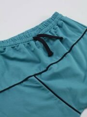 Astro Erkek Çocuk T-shirt Kapri Şort Takım 5 Y - Siyah, Turkuaz