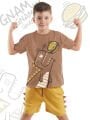 Oyuncu Dino Erkek Çocuk T-shirt Şort Takım