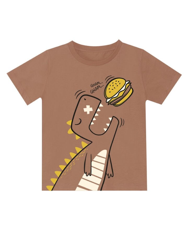 Oyuncu Dino Erkek Çocuk T-shirt Şort Takım