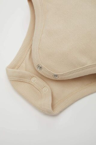 Kız Bebek 2'li Takım Twill  Baskılı Uzun Kollu Çıtçıtlı Body Beli Lastikli Desenli Alt