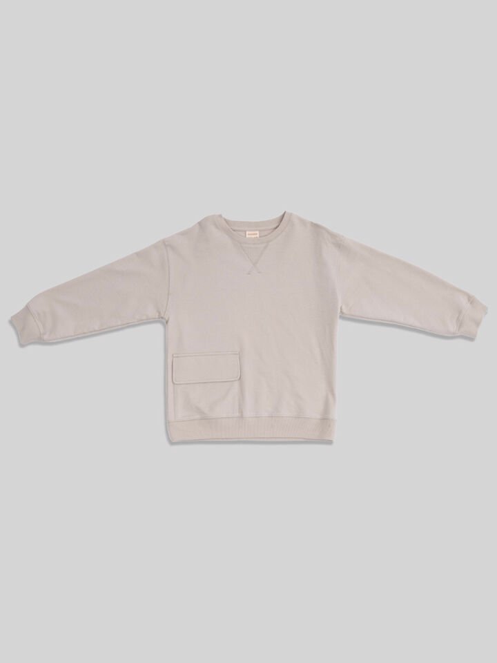 Spencer Gri Pamuklu Erkek Çocuk Sweatshirt 4-5Y - Gri