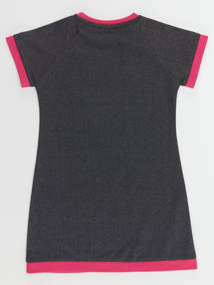 Astrocorn Unicorn Kız Çocuk Gri Elbise