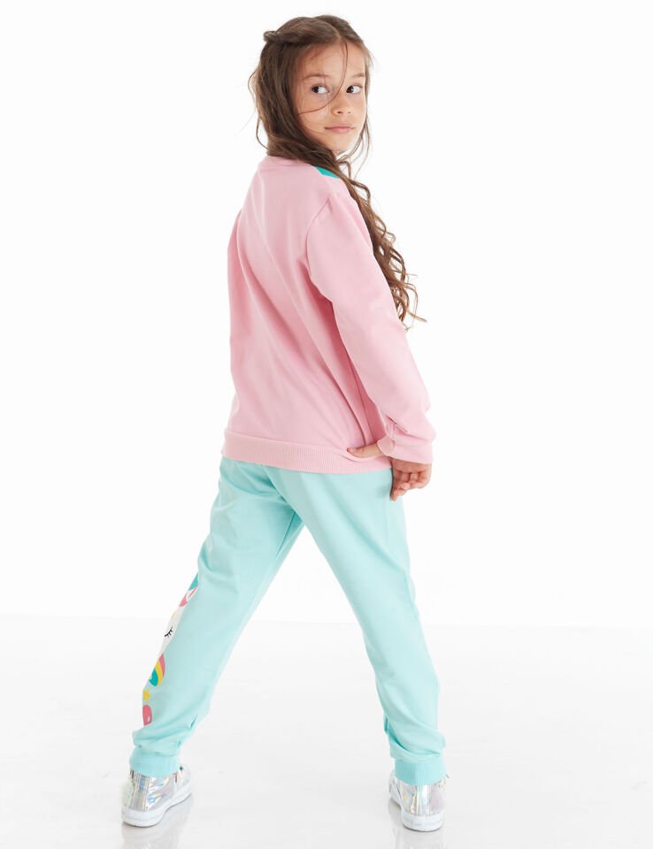 Girl Magic Kız Çocuk Eşofman Takım 2 Y - Mint, Pembe